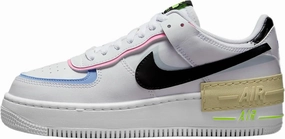AF1 - Shdw (0735-100FJ) Size: 8.5 - White/Black-Gold