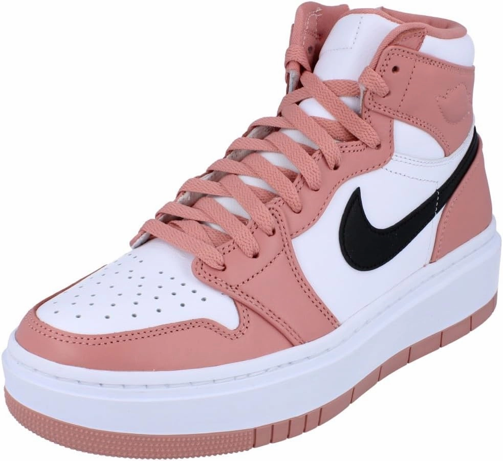 Air Jordan 1 Elevate High Women's Shoes (DN3253-601, Red Stardust/White/Black) Size 11