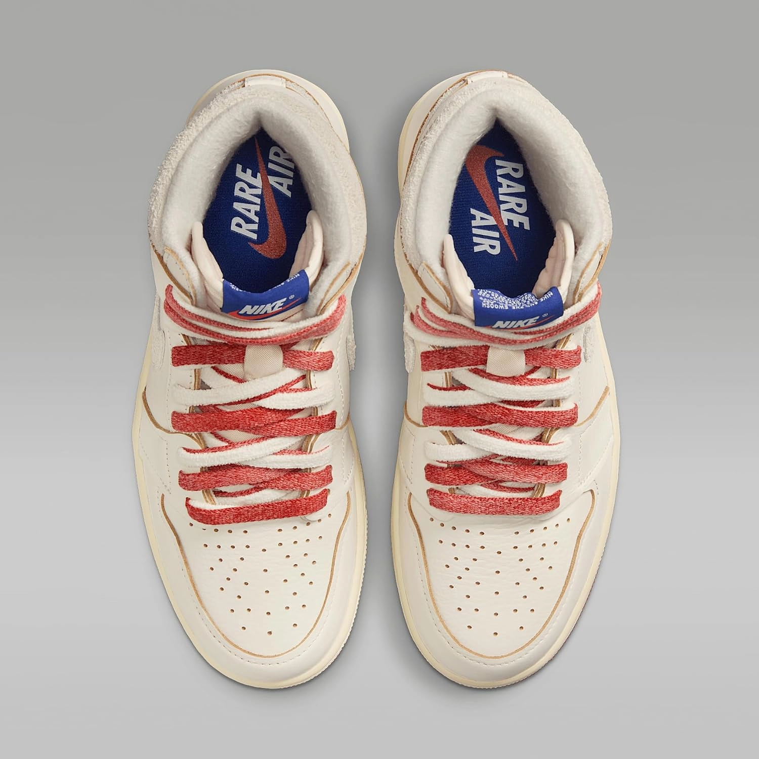 Air Jordan 1 High OG Rare Air Women's Shoes (DB4612-100, Sail/Light Bone/Cinnabar)