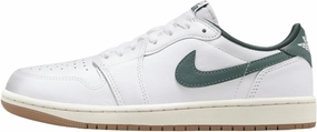 Air Jordan 1 Low OG Black/Gorge Green Women's Shoes (CZ0775-133, White/Sail/Oxidized Green) Size 11