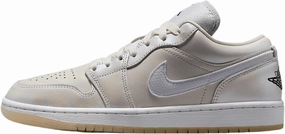 Air Jordan 1 Low SE LNY Women's Shoes (HF4080-001, Phantom/White/Black/Football Grey)