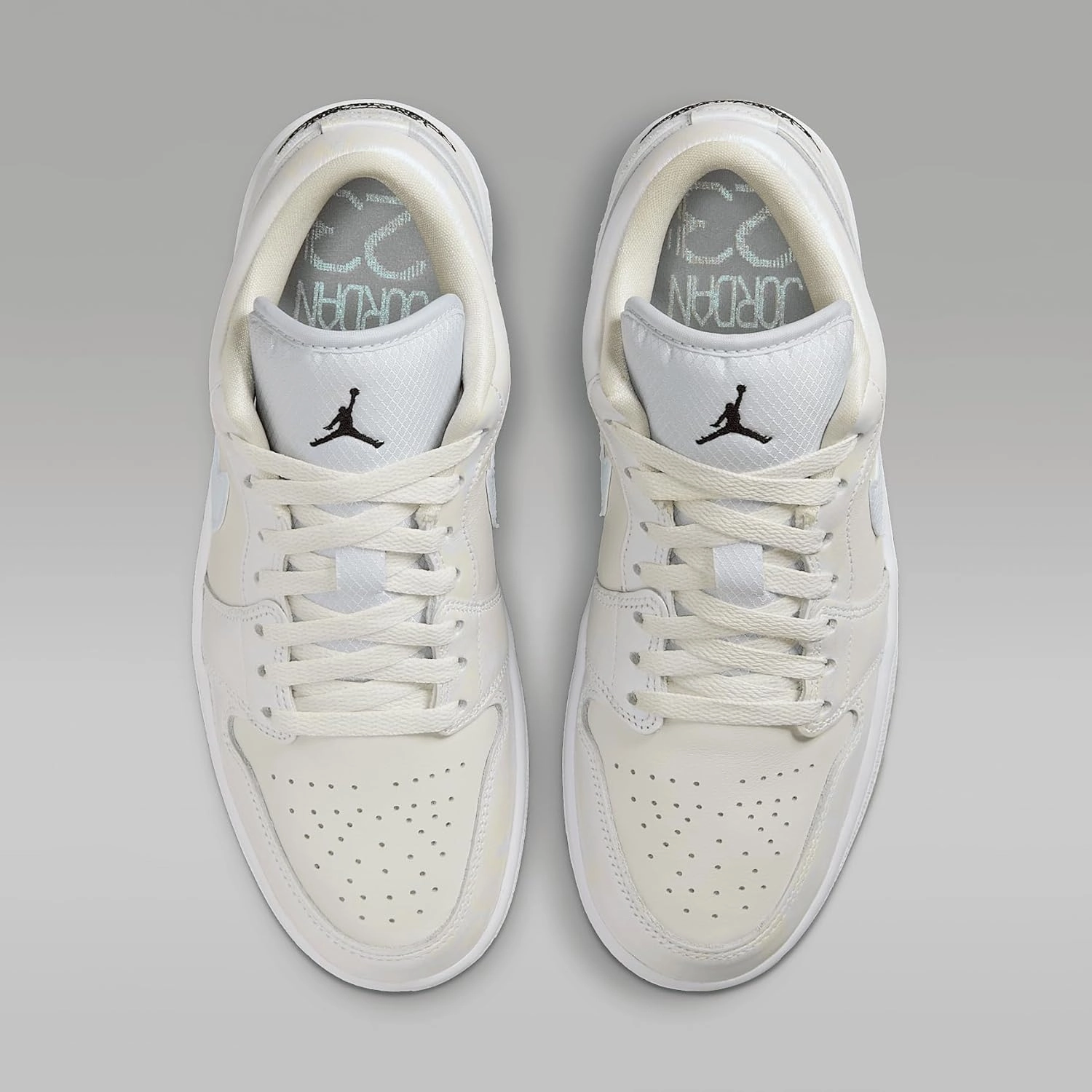 Air Jordan 1 Low SE LNY Women's Shoes (HF4080-001, Phantom/White/Black/Football Grey)