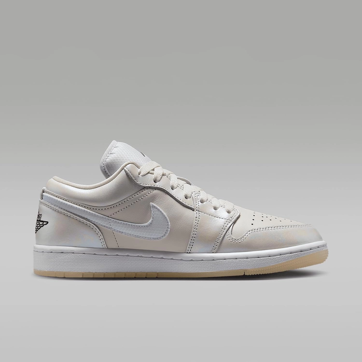 Air Jordan 1 Low SE LNY Women's Shoes (HF4080-001, Phantom/White/Black/Football Grey)