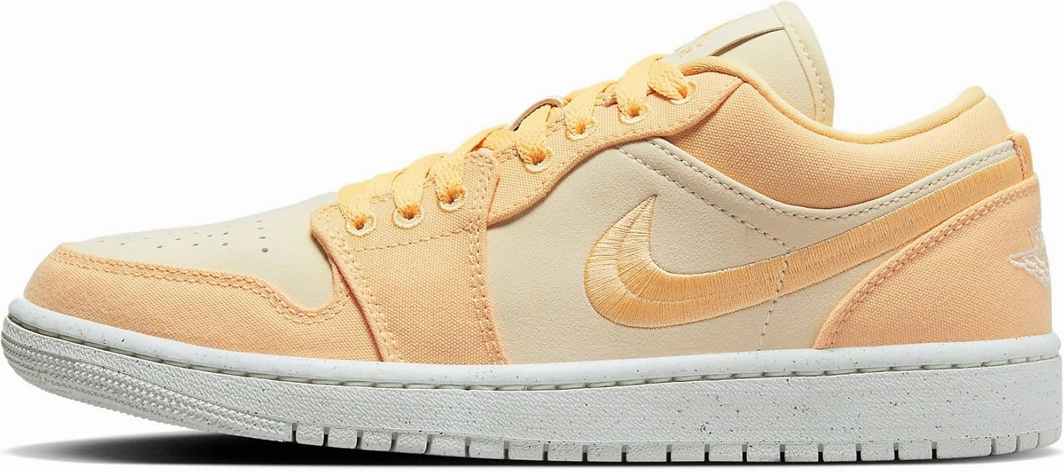AIR Jordan 1 Low SE Women's Shoes Adult DV0426-200 (Celestial GOL), Size 5