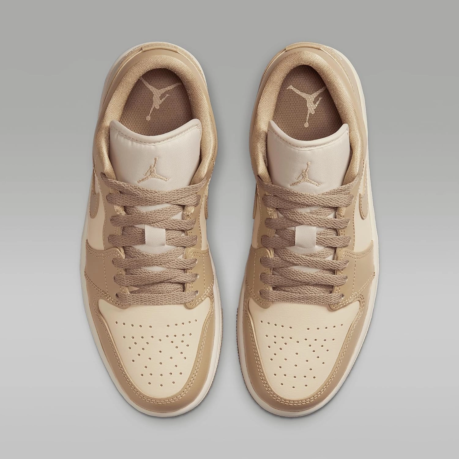 Air Jordan 1 Low Women's Shoes (DC0774-203, Rattan/Sail/Desert Camo)