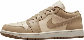 Air Jordan 1 Low Women's Shoes (DC0774-203, Rattan/Sail/Desert Camo)