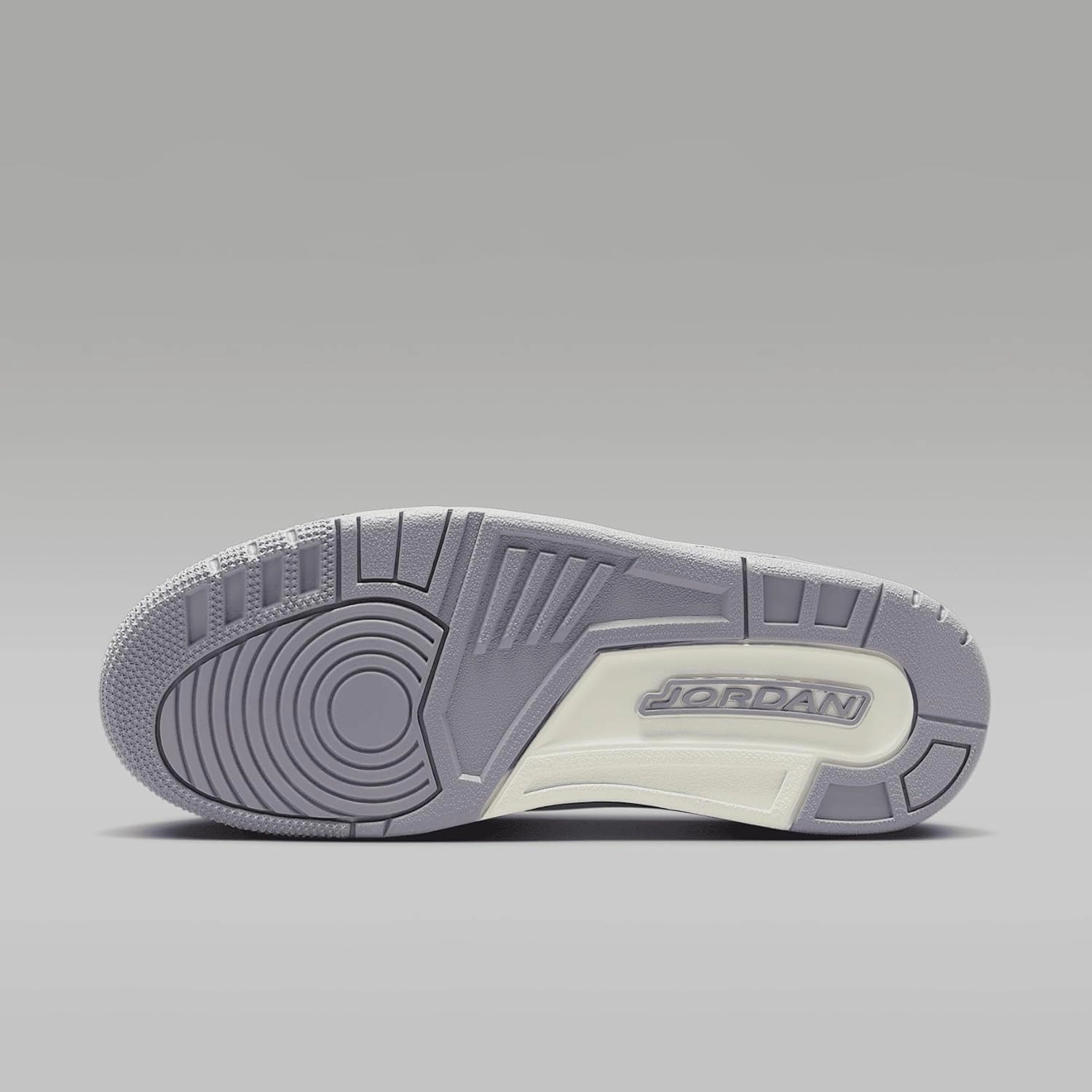 Air Jordan 3 Retro Women's Shoes (CK9246-100, Sail/Metallic Silver/Cement Grey)