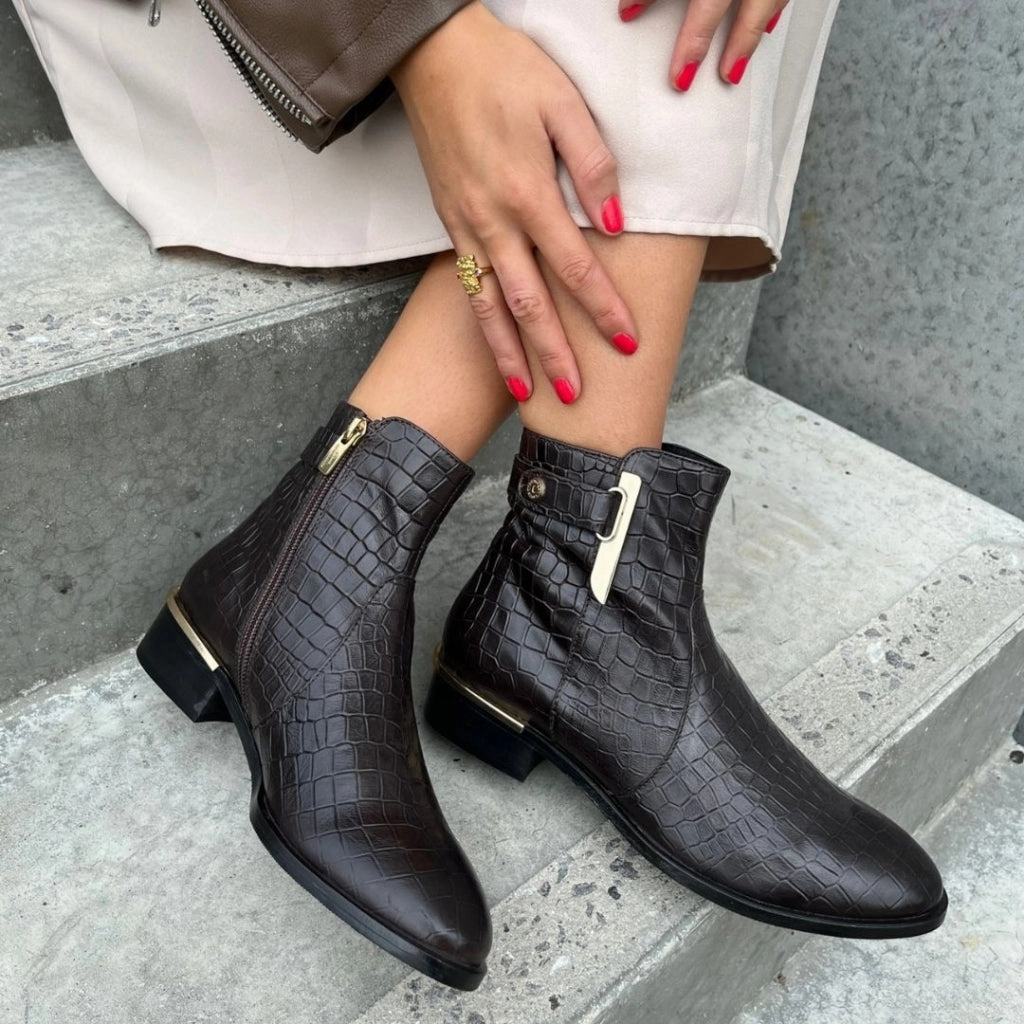 ALLISA CRC. 22 - Dark brown