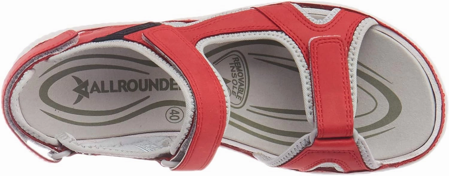 Allrounder Women Sandals red, (Rot) ITS ME RED