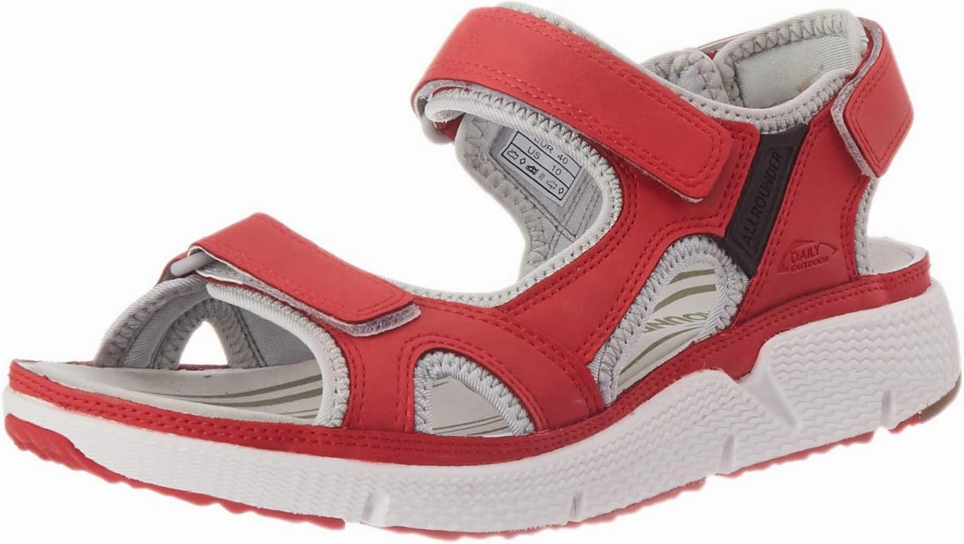 Allrounder Women Sandals red, (Rot) ITS ME RED