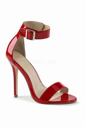 AMUSE-10 Sandal  | Red Patent