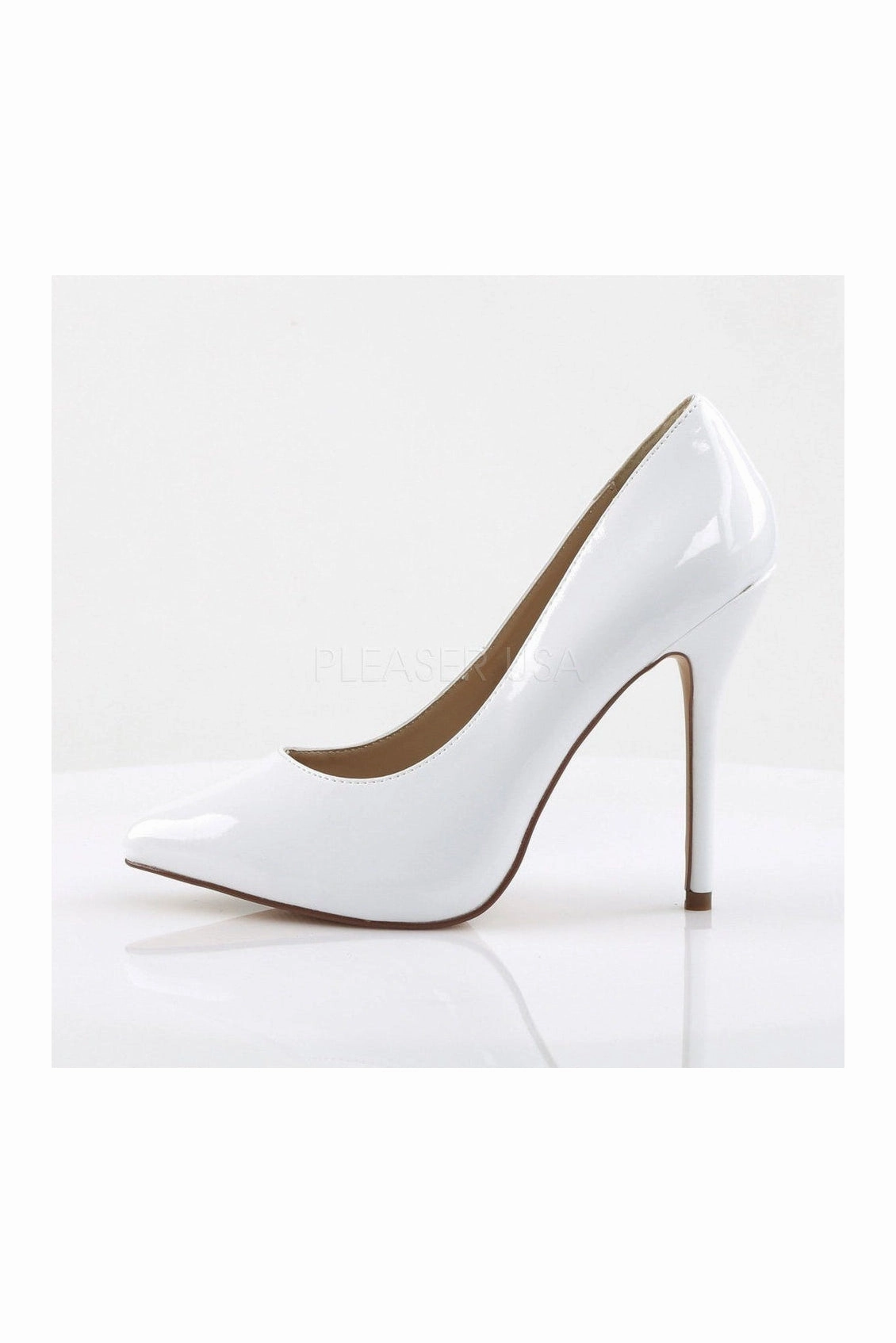 AMUSE-20 Pump  | White Patent