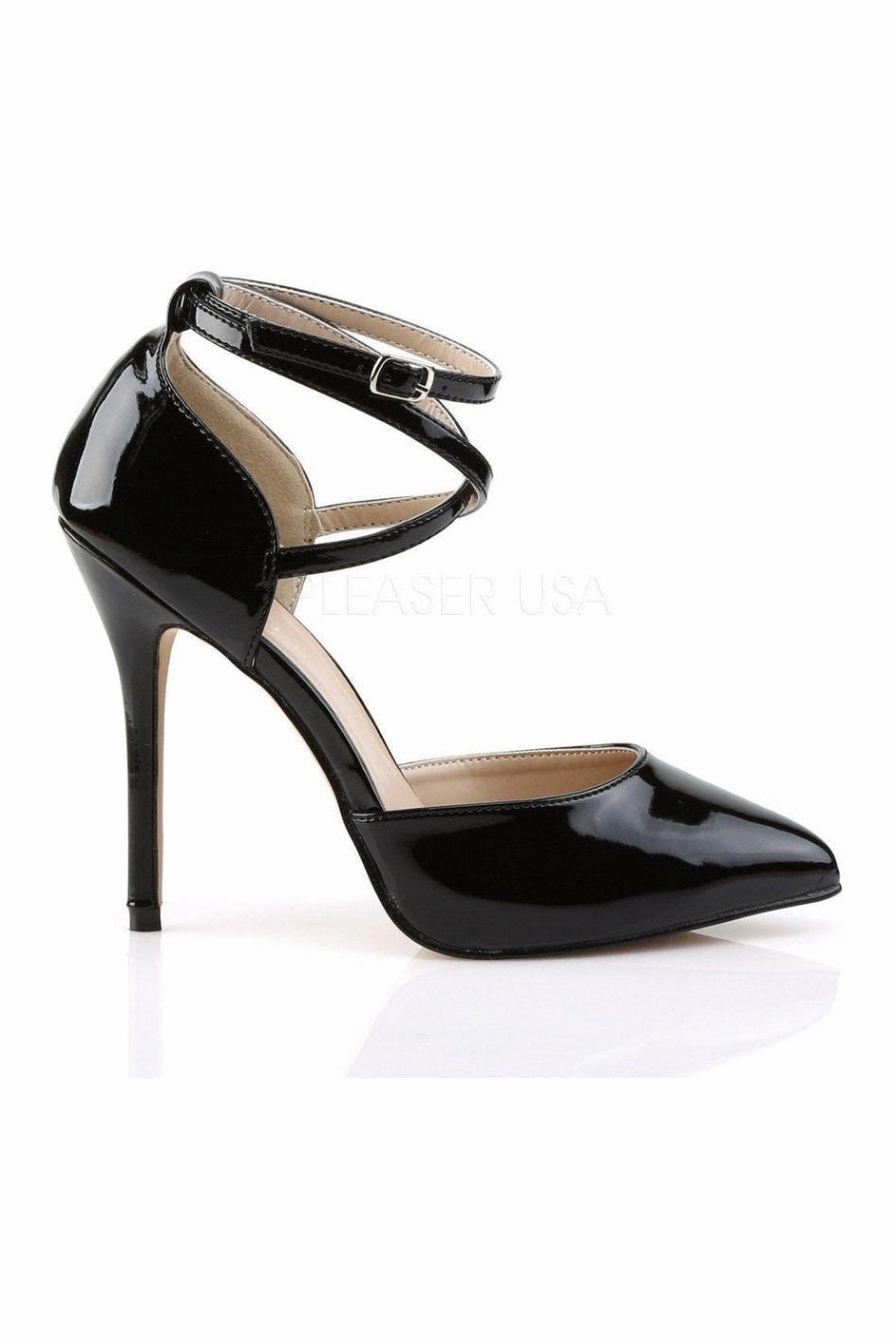 AMUSE-25 Pump  | Black Patent