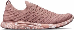 APL: Athletic Propulsion Labs Women's Techloom Wave Shoes, Beachwood/White/Marble, 7