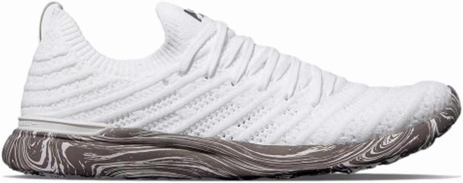 APL: Athletic Propulsion Labs Women's Techloom Wave Sneaker, White/Asteroid/Marble, 7