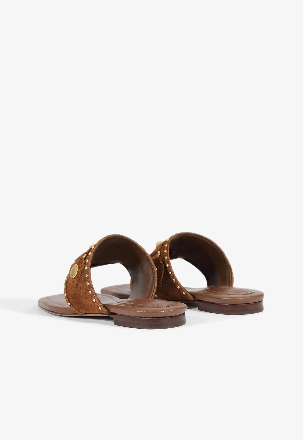 Aria Brown Suede Sandal