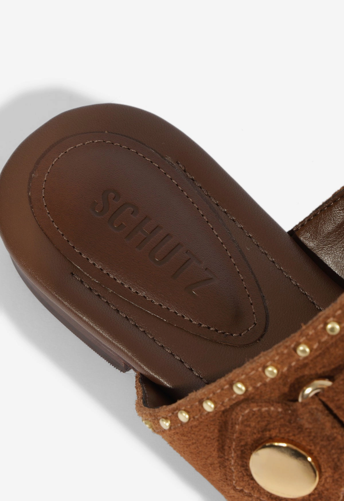 Aria Brown Suede Sandal