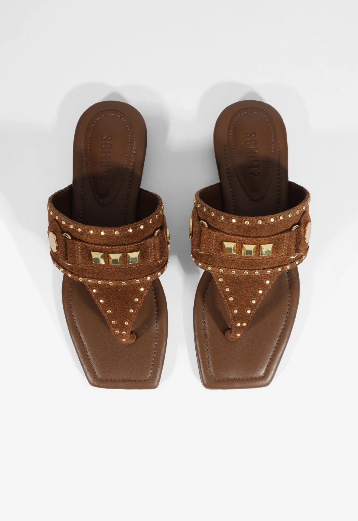 Aria Brown Suede Sandal