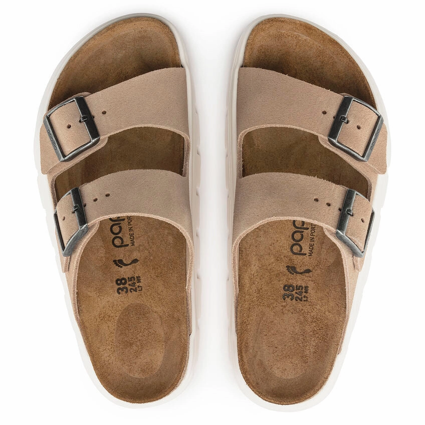Arizona Chunky - Warm Sand Suede||Arizona grosse semelle - Sude sable chaud