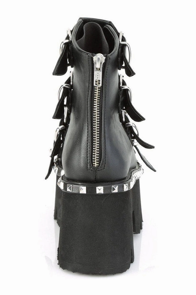 ASHES-70 Ankle Boot | Hologram Faux Leather