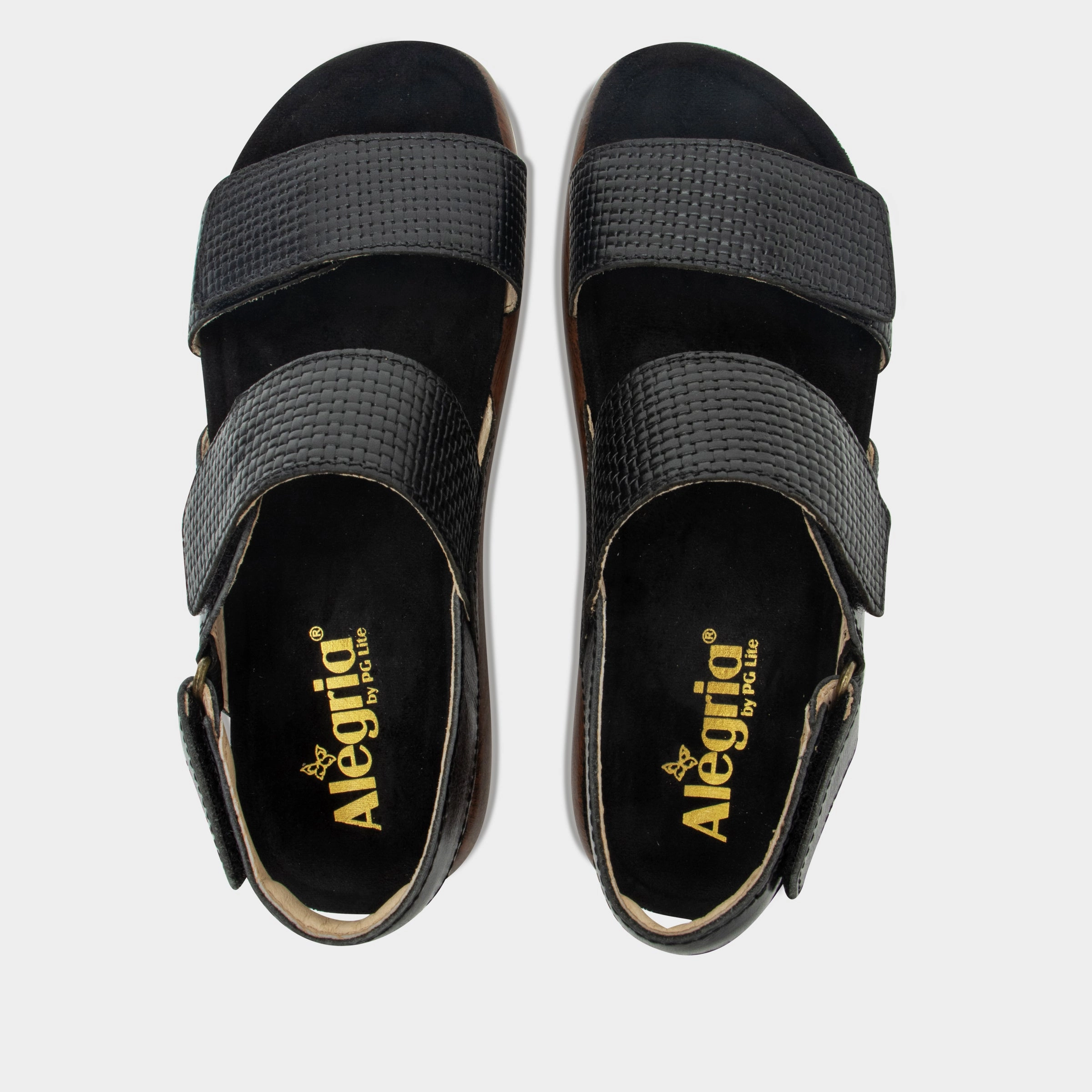 Bailee Woven Noir Sandal
