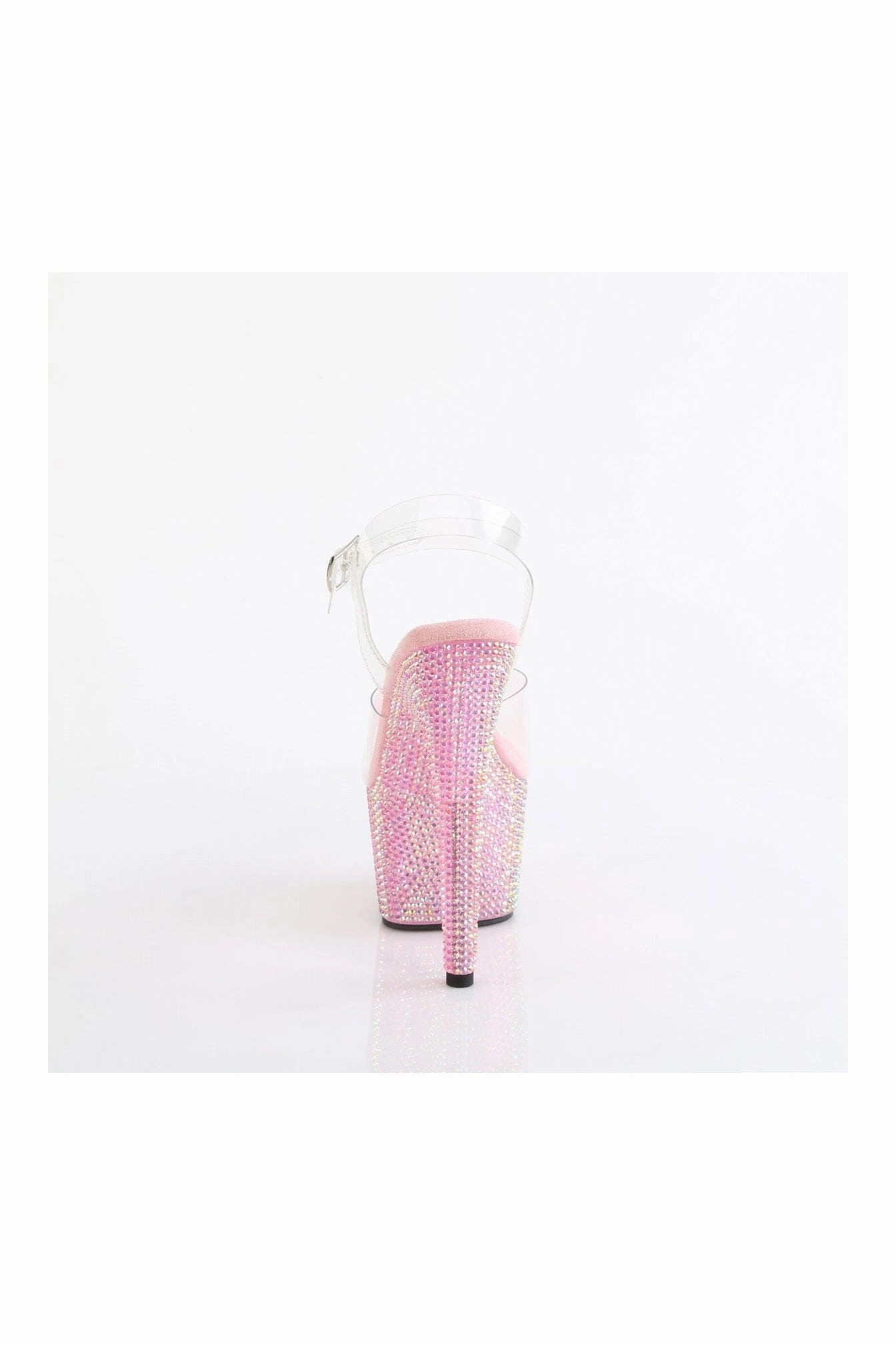 BEJEWELED-708RRS Clear Vinyl Sandal