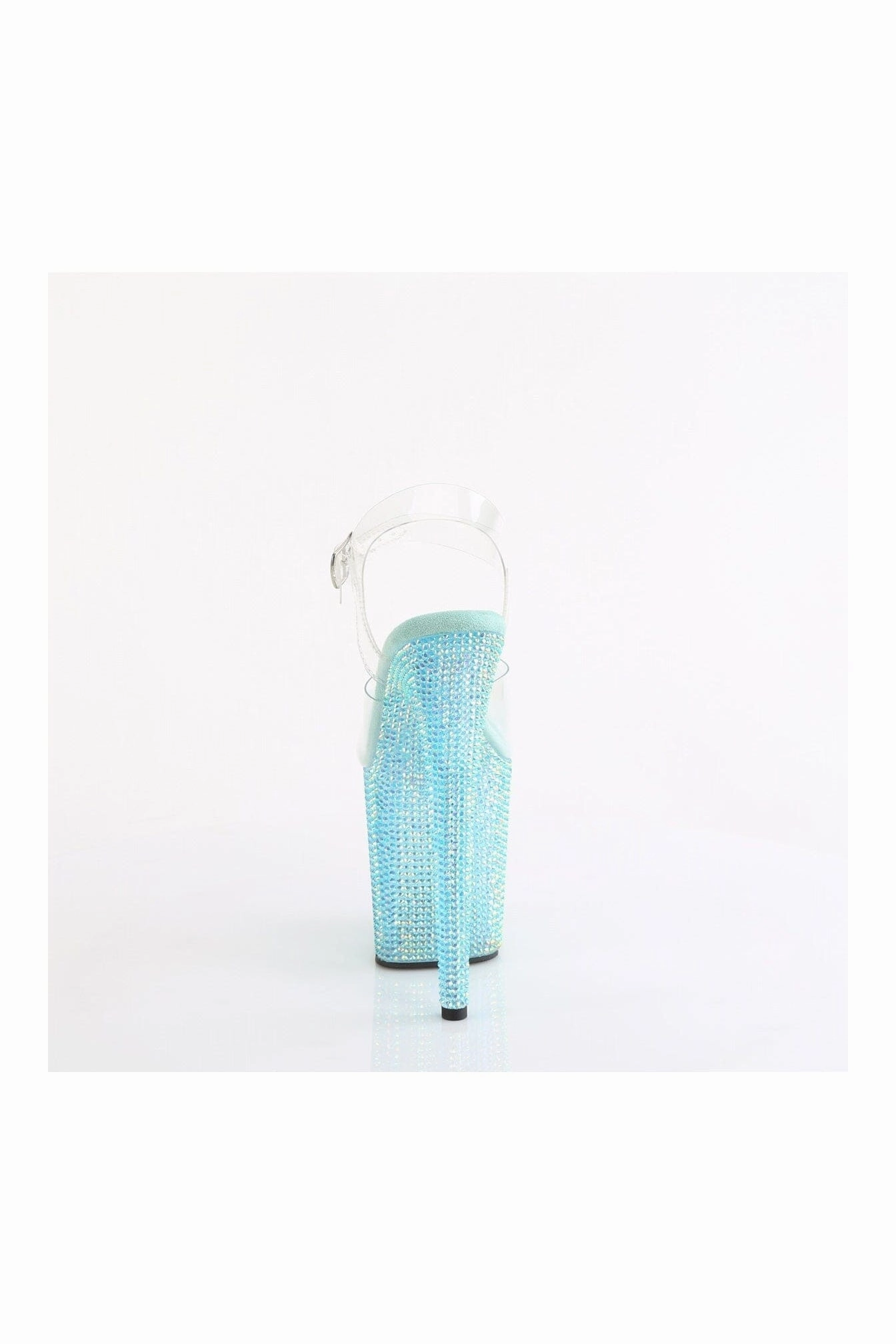 BEJEWELED-808RRS Clear Vinyl Sandal