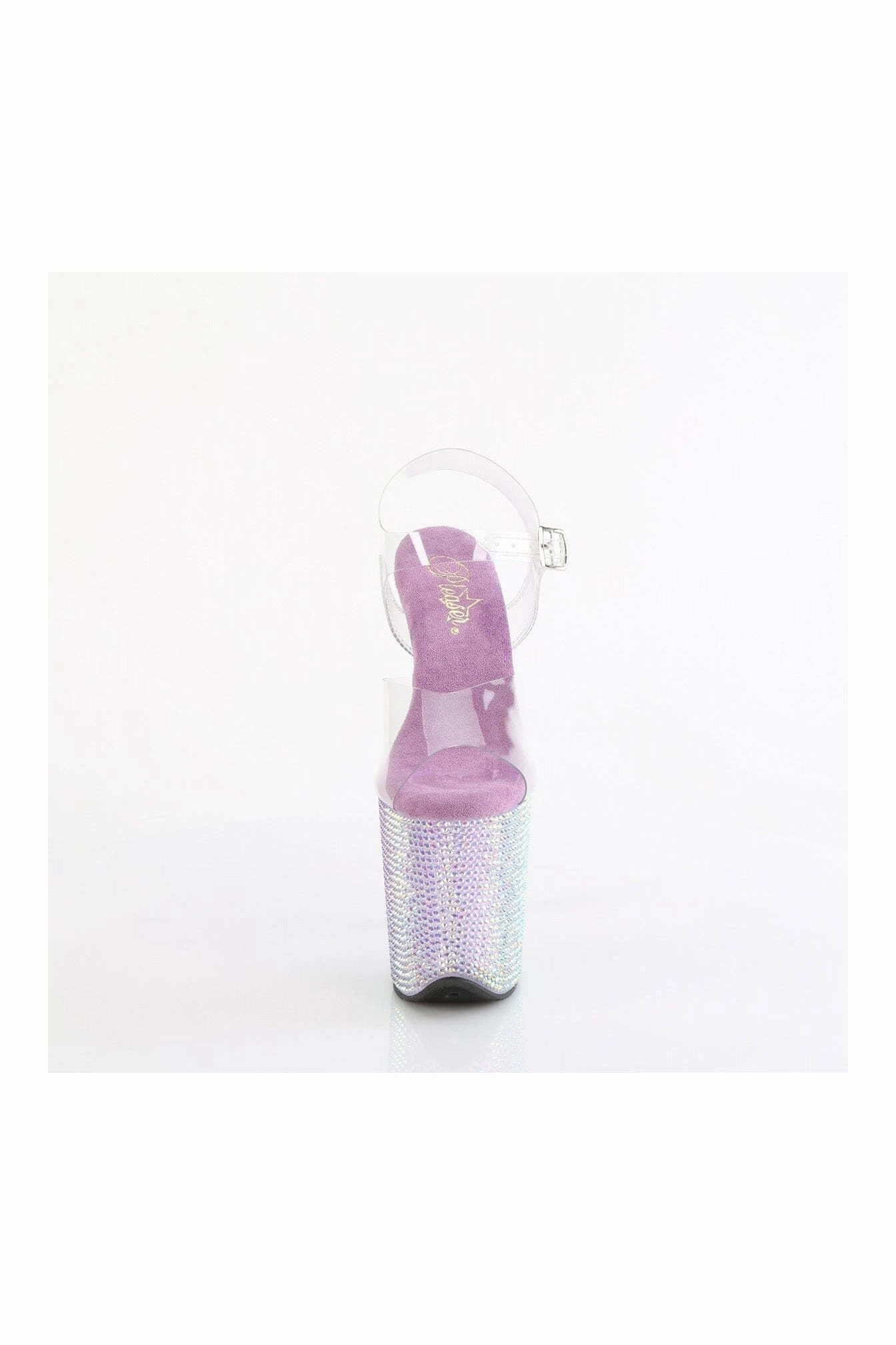 BEJEWELED-808RRS Clear Vinyl Sandal