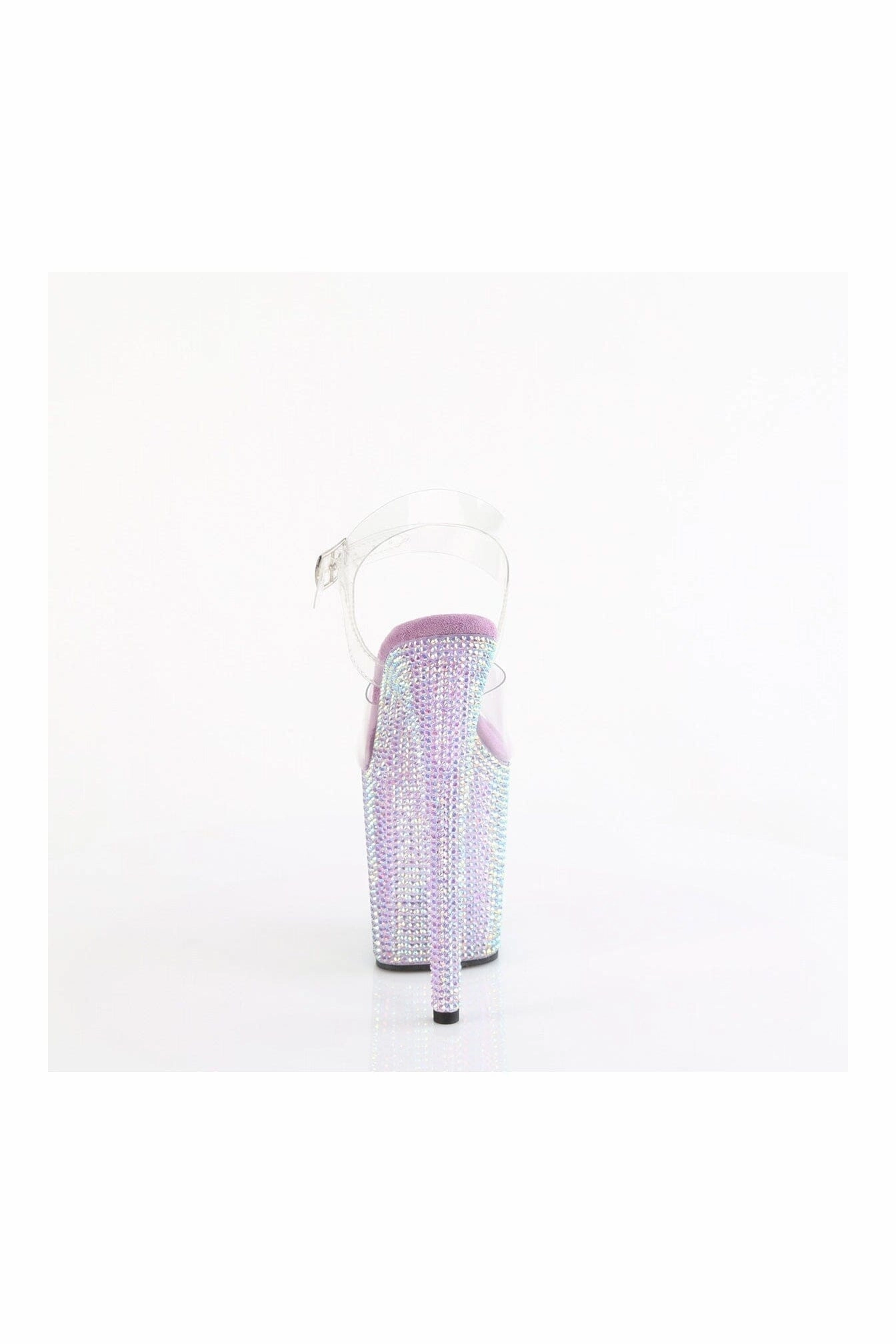 BEJEWELED-808RRS Clear Vinyl Sandal