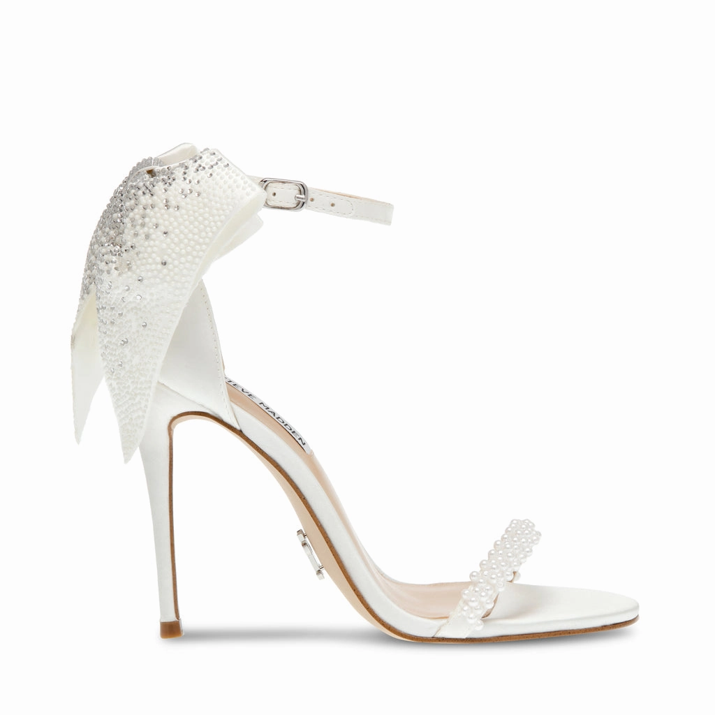 Bellarosa-P Sandal IVORY SATIN