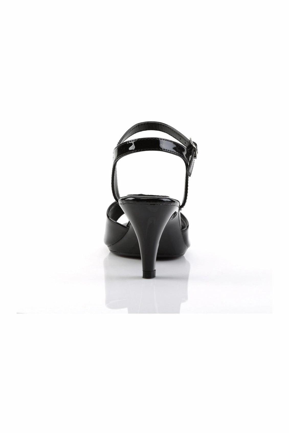 BELLE-309 Sandal | Black Patent