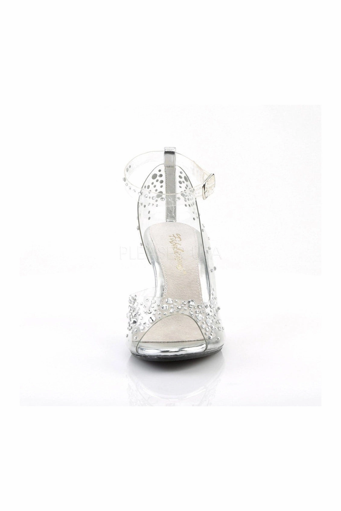 BELLE-330RS Sandal | Clear Vinyl