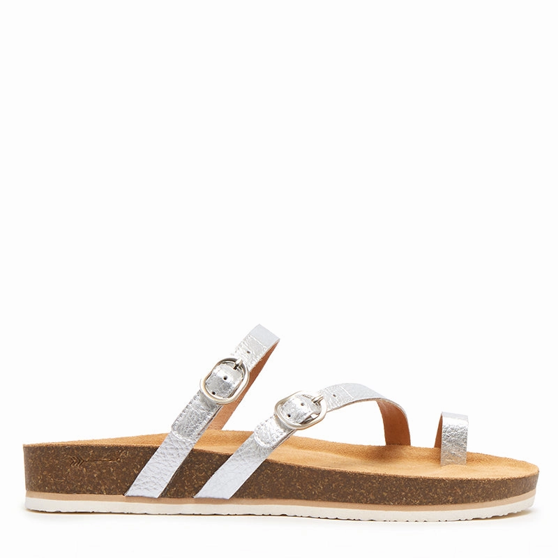 BLAKE - SILVER TUMBLED LEATHER FS