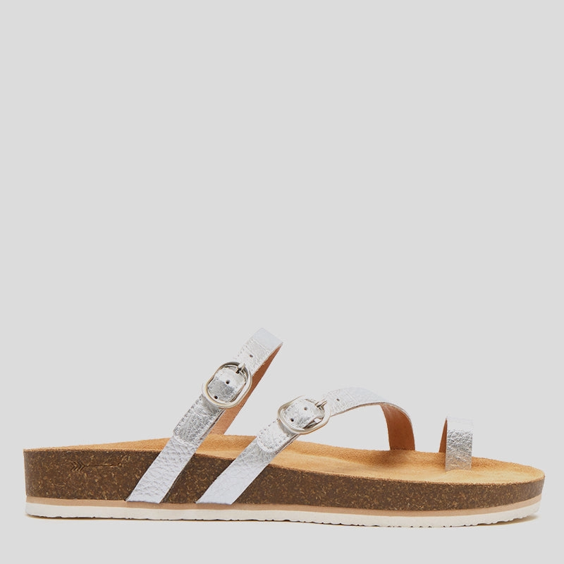 BLAKE - SILVER TUMBLED LEATHER FS