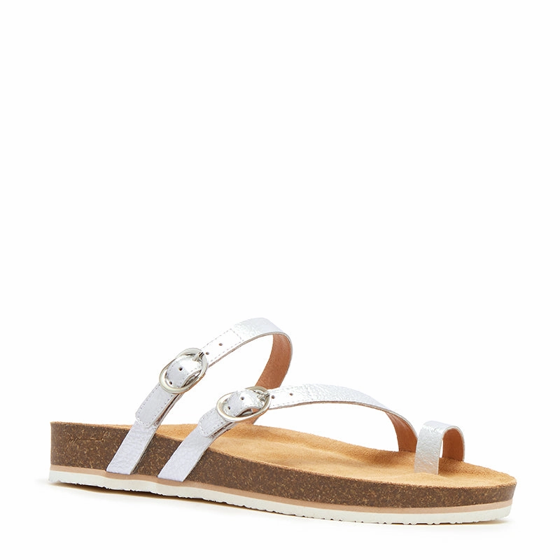 BLAKE - SILVER TUMBLED LEATHER FS