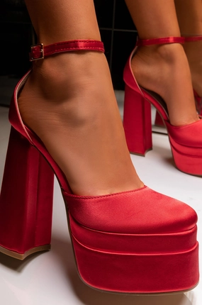 Blanca Heels - Red