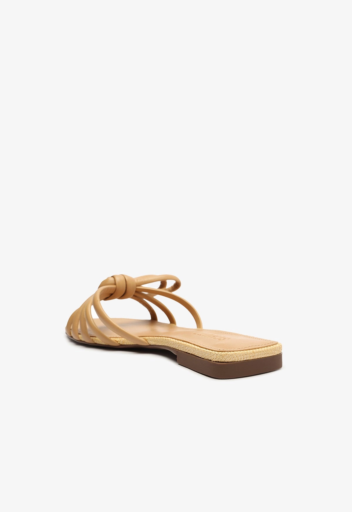 Blossom Lightwood Flat Sandal