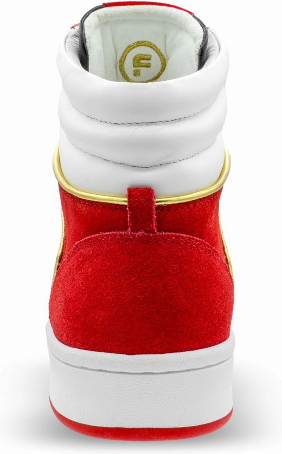 Bounce, High Top Sneakers for Women and Men. Memory Foam Insole, Retro Inspired Basketball Shoes. 80s Fashion Trainers