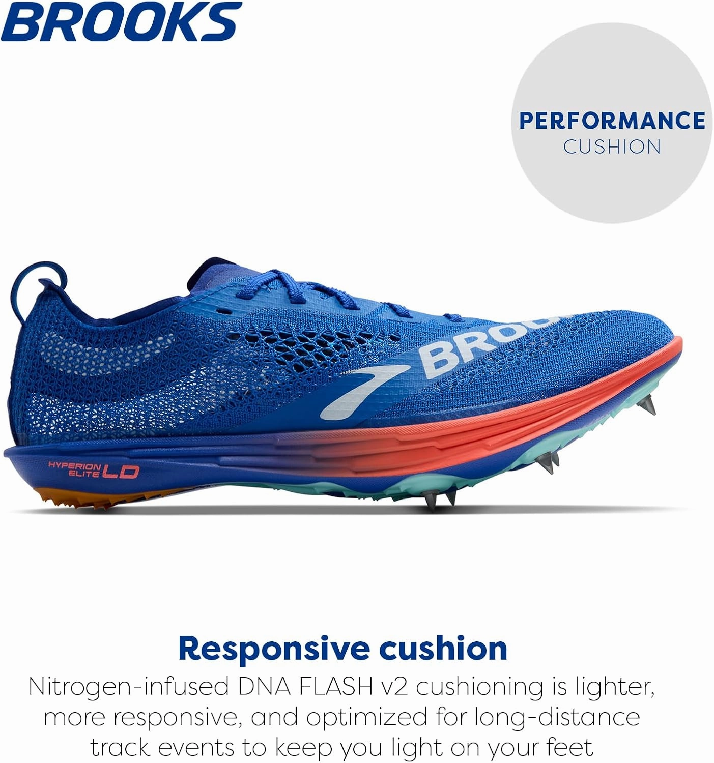 Brooks Mens Hyperion Elite LD, Long Distance Track Running Shoe