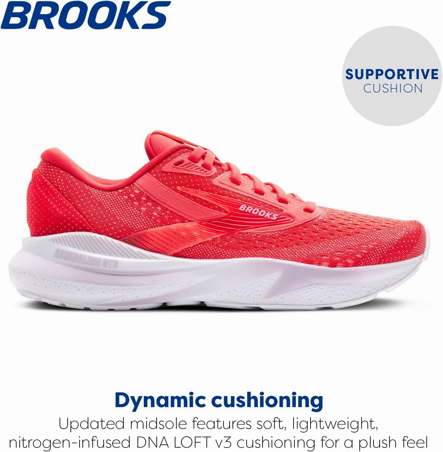 Brooks Womens Adrenaline GTS 24 Supportive Running Shoe