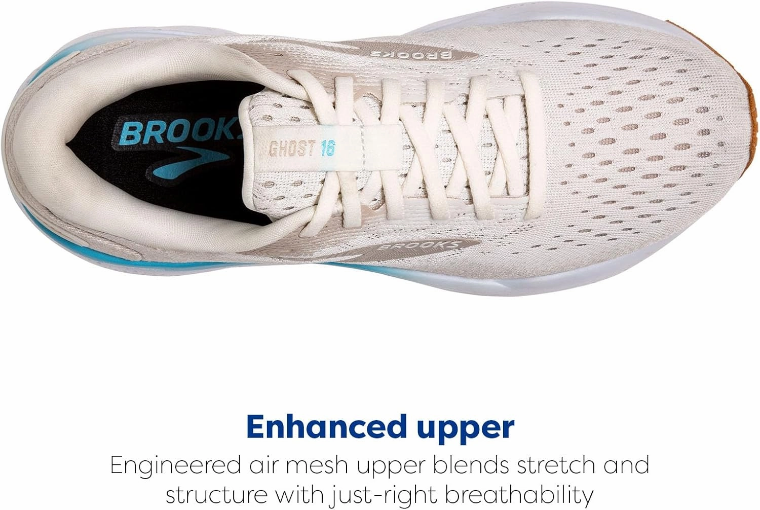 Brooks Womens Ghost 16 Neutral Running Shoe