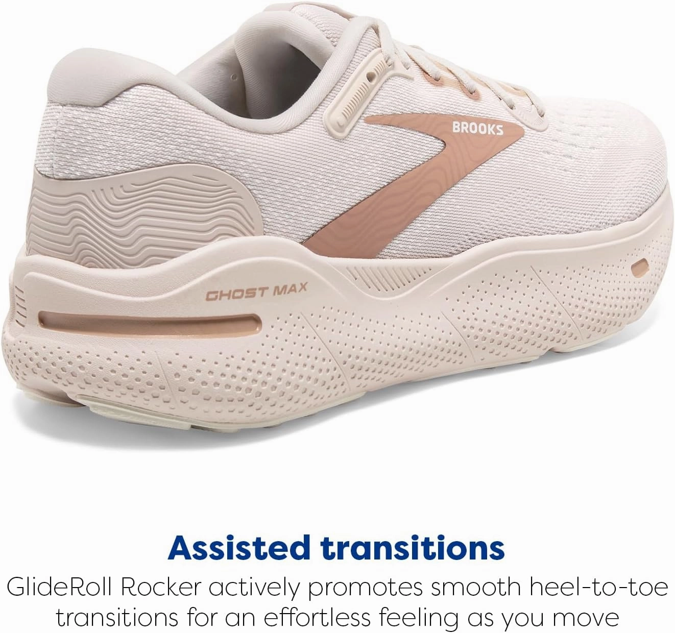 Brooks Womens Ghost Max Cushion Neutral Running & Walking Shoe