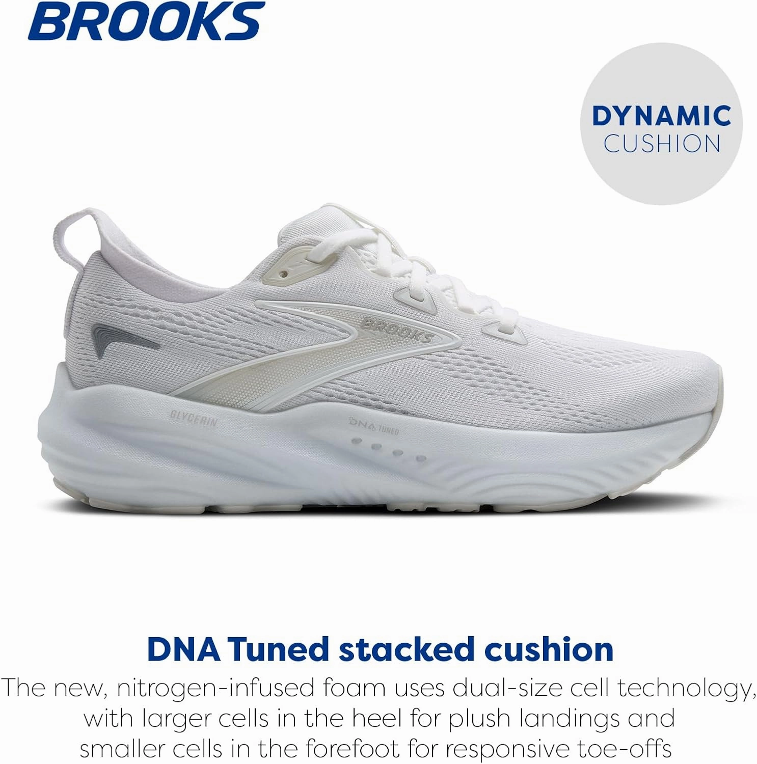 Brooks Womens Glycerin 22 Neutral Running Shoe
