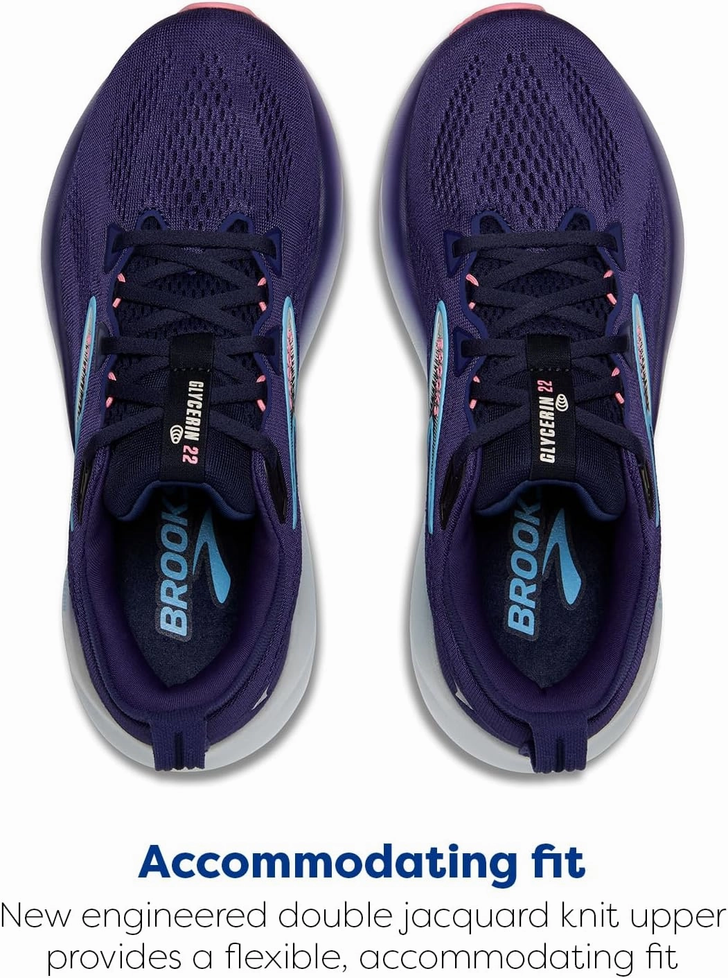 Brooks Womens Glycerin 22 Neutral Running Shoe