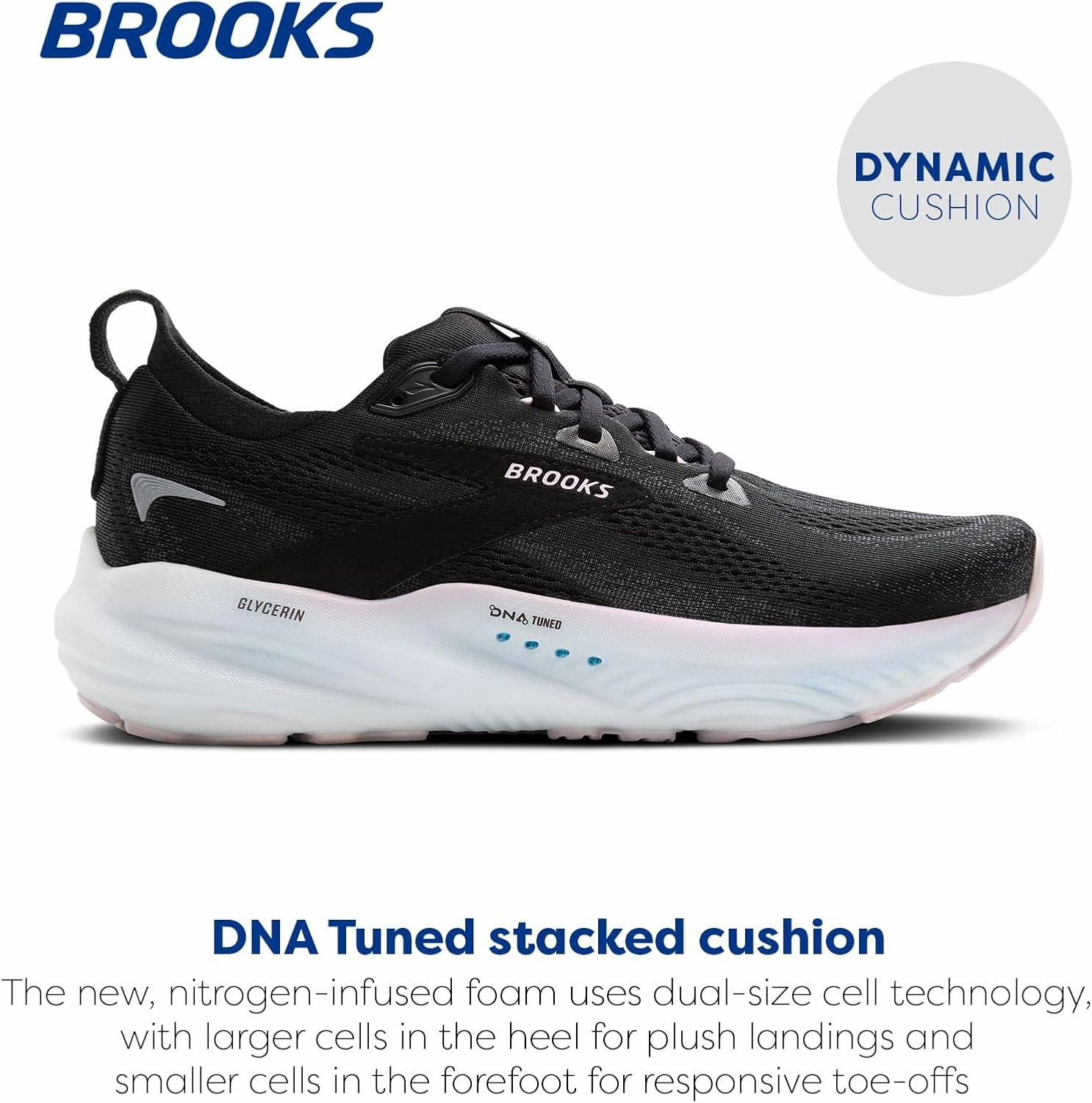 Brooks Womens Glycerin 22 Neutral Running Shoe
