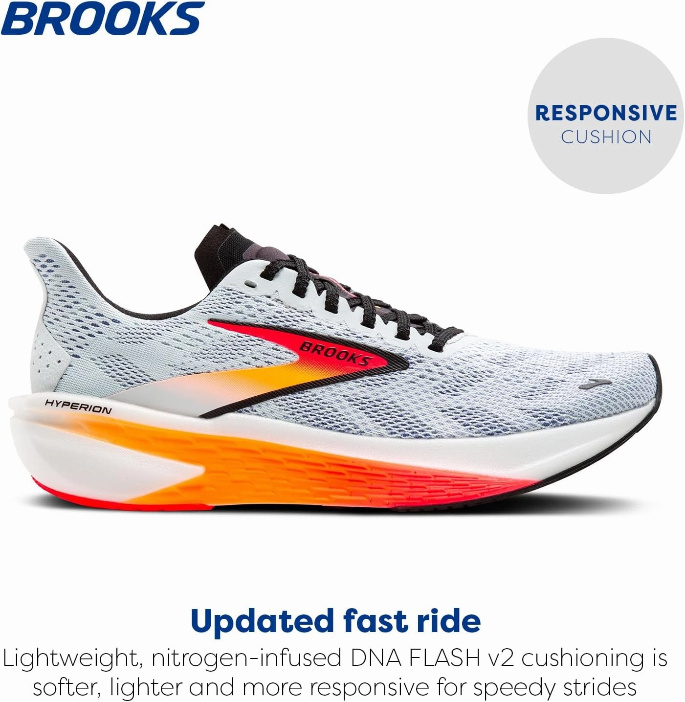 Brooks Womens Hyperion 2 Neutral Running Shoe