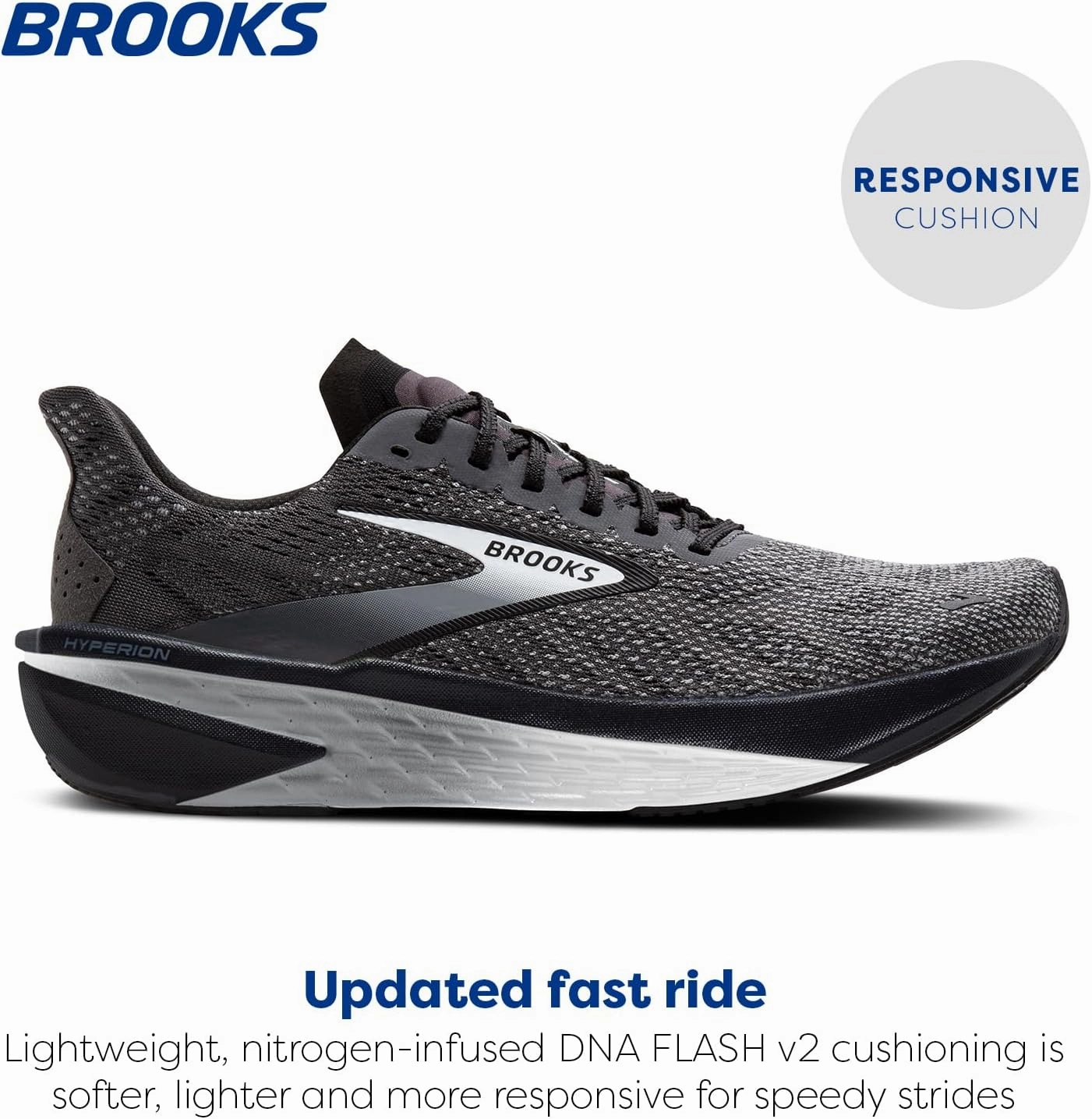 Brooks Womens Hyperion 2 Neutral Running Shoe