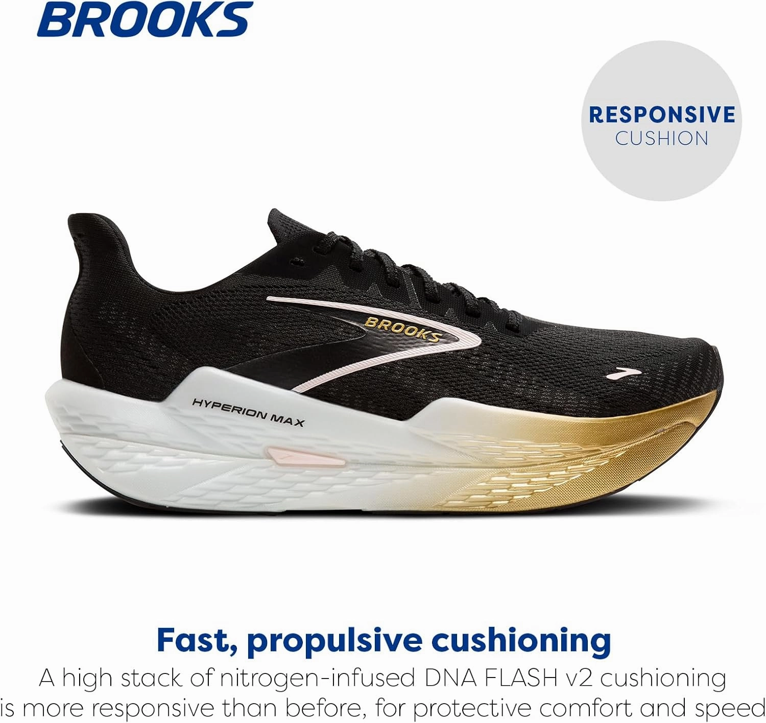 Brooks Womens Hyperion Max 2 Neutral Running Shoe
