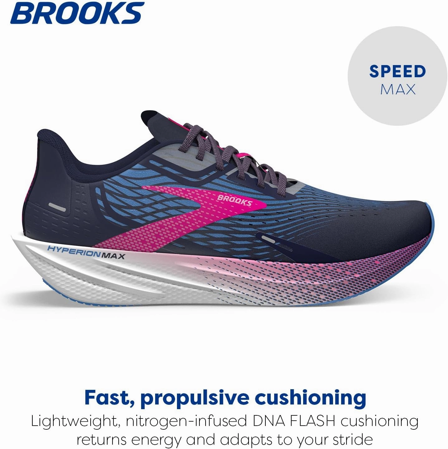 Brooks Womens Hyperion Max Neutral Running Shoe