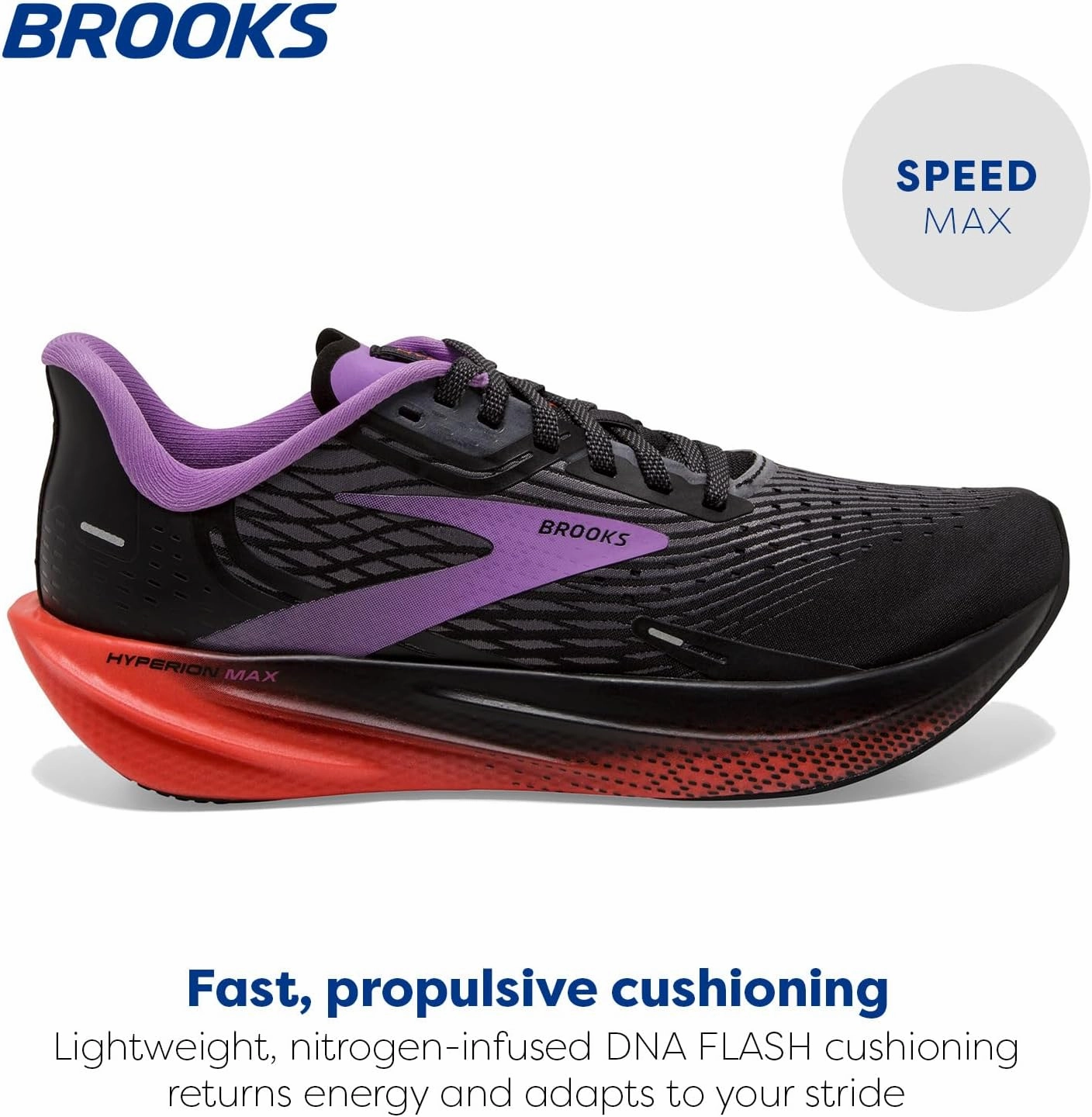 Brooks Womens Hyperion Max Neutral Running Shoe
